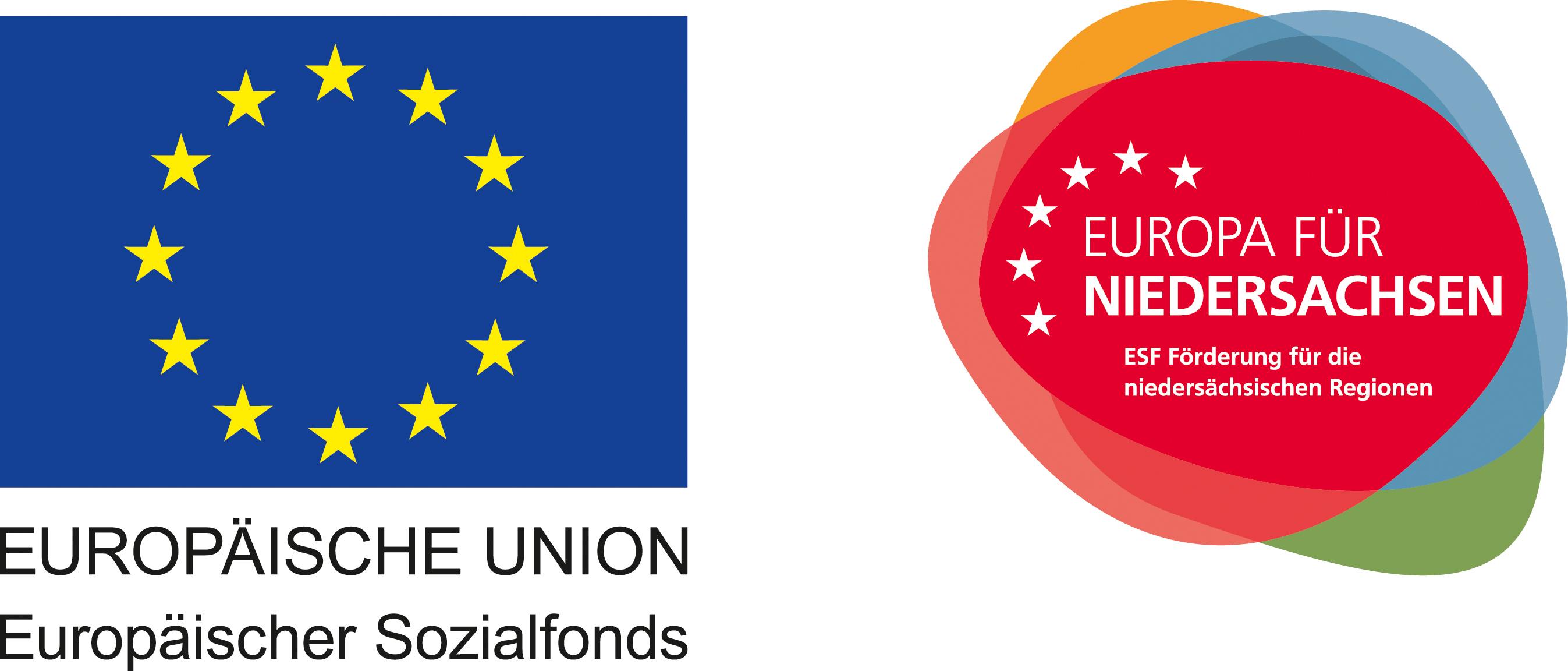 Flagge Europäische Union Europäischer Sozialfonds