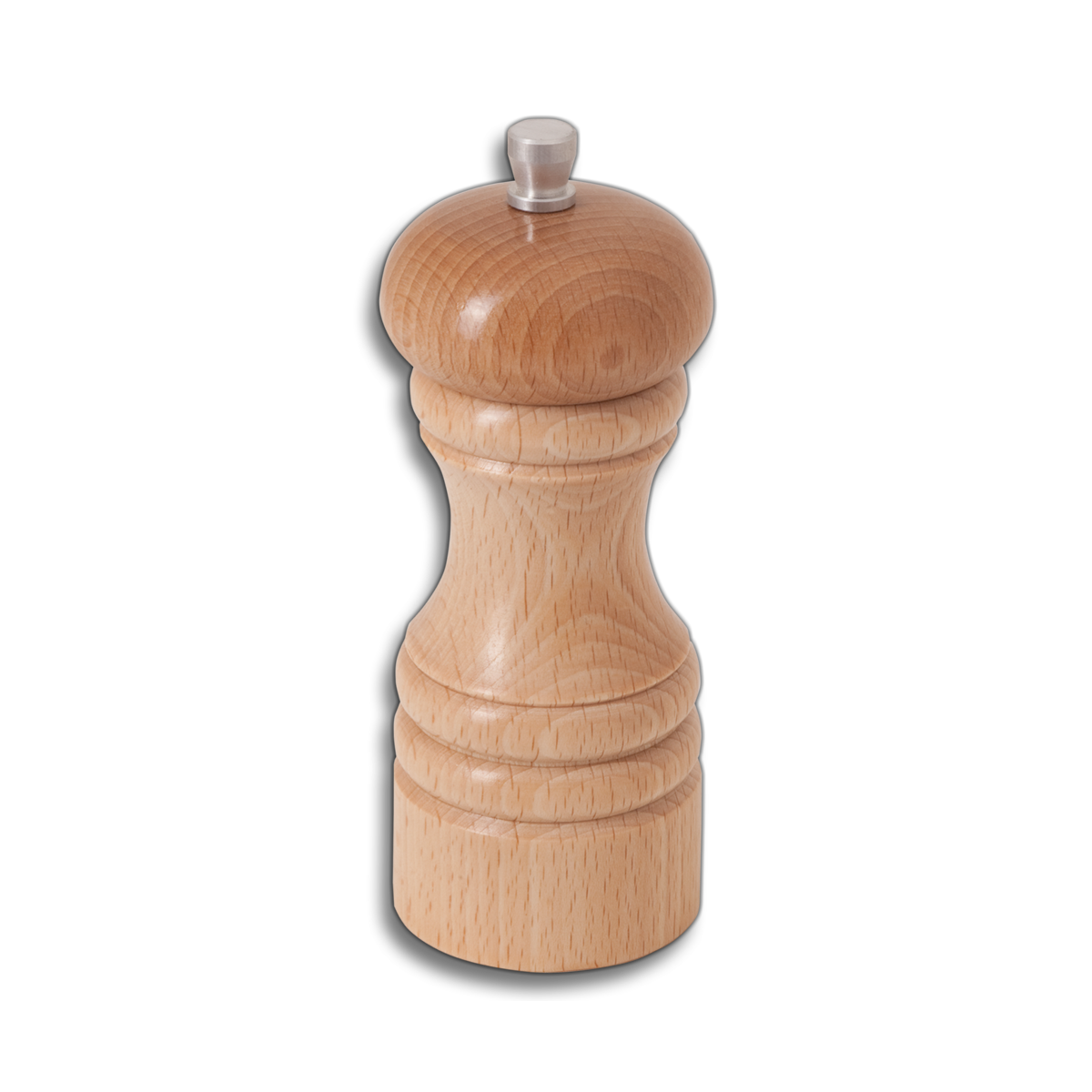 Salz- & Pfeffermühle Klarlack, aus aus Holz
