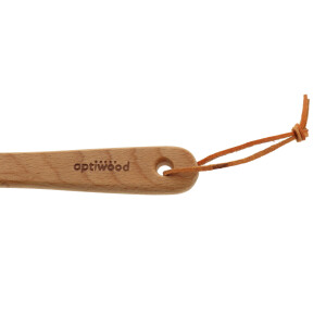 Schuhlöffel mit Lederband Buchenholz 63 cm