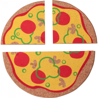 Topfuntersetzer Set "Pizza" Kork
