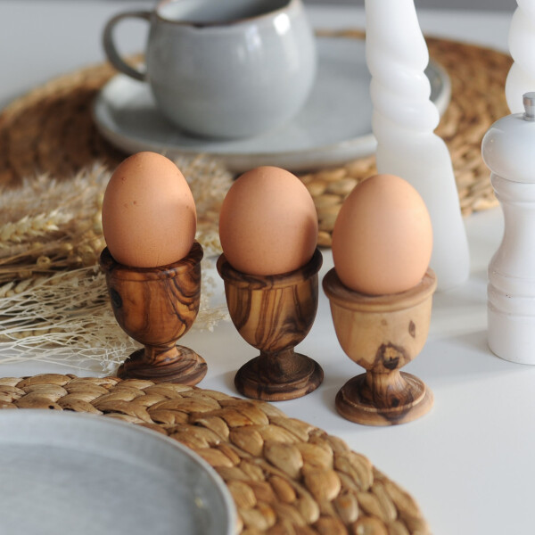 Eierbecher, aus Olivenholz 5 cm | online bestellen | Hofmeister®