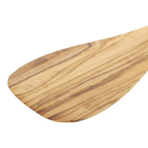 Pfannenwender aus Olivenholz, Bratenwender hochwertiger Wender aus Holz, 25 cm
