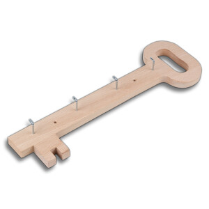 Schlüsselhalter Buchenholz 32 cm